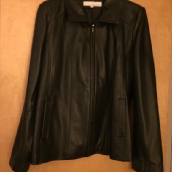 Buttery soft leather jackets 1 brown 1 black - Picture 2 of 2
